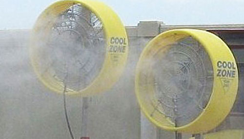 Evaporative Cooling Fans